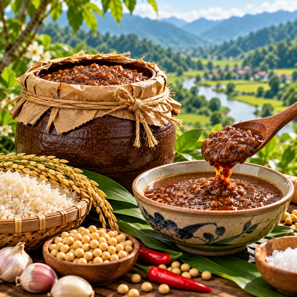 Tương nếp Hùng Lô